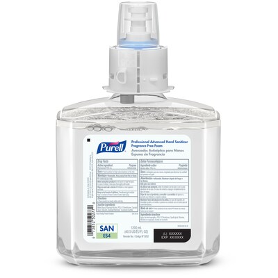 PURELL Healthcare Advanced Foaming Hand Sanitizer Refill for ES4 Dispenser, 1200 mL, 2/CT (5051-02)