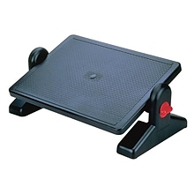 Aidata Ergo Tilt Adjustable Footrests, Black (FR002)