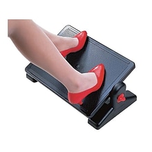 Aidata Ergo Tilt Adjustable Footrests, Black (FR002)