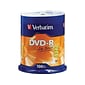 Verbatim Life Series 97177 16x DVD-R, Silver, 100/Pack