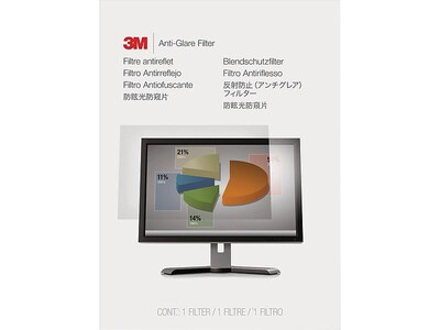 3M™ Anti-Glare Filter for 19.5 Widescreen Monitor (16:9) (AG195W9B)