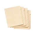 Oxford Write-On Paper 5 Tab Dividers, Manila, 20 Sets/Box (13V)