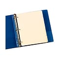 Oxford Write-On Paper 5 Tab Dividers, Manila, 20 Sets/Box (13V)