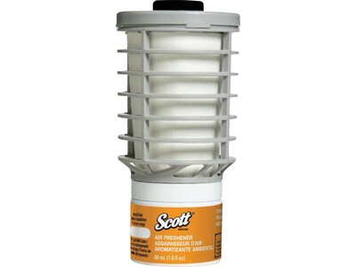 Scott Essential Continuous Air Freshener Refill, Citrus, 6/Carton (91067)