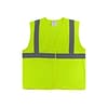 PIP Hook & Loop Safety Vest, ANSI Type R Class 2, X-Large, Hi-Vis Lime Yellow (302-MVG-LY/XL)