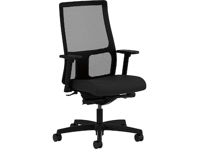 HON Ignition Mesh Back Fabric Task Chair, Black (HIWM3.A.H.M.CU10.T.SB)