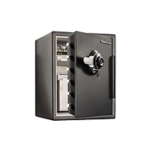 SentrySafe Steel Fire/Waterproof Safe with Combination, 2 cu. ft. (SFW205DPB)