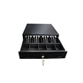 Adesso POS Cash Drawer, 9 Compartments, Black (MRP-13CD)