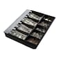Adesso POS Cash Drawer, 9 Compartments, Black (MRP-13CD)
