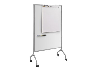 Safco Impromptu Magnetic Dry-Erase Whiteboard, 6' x 3.5' (8511GR)