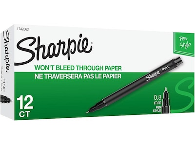 Sharpie Fine Point Black Pens