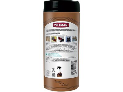 Weiman Leather Cleaner, Lemon (91-84494A-0917)