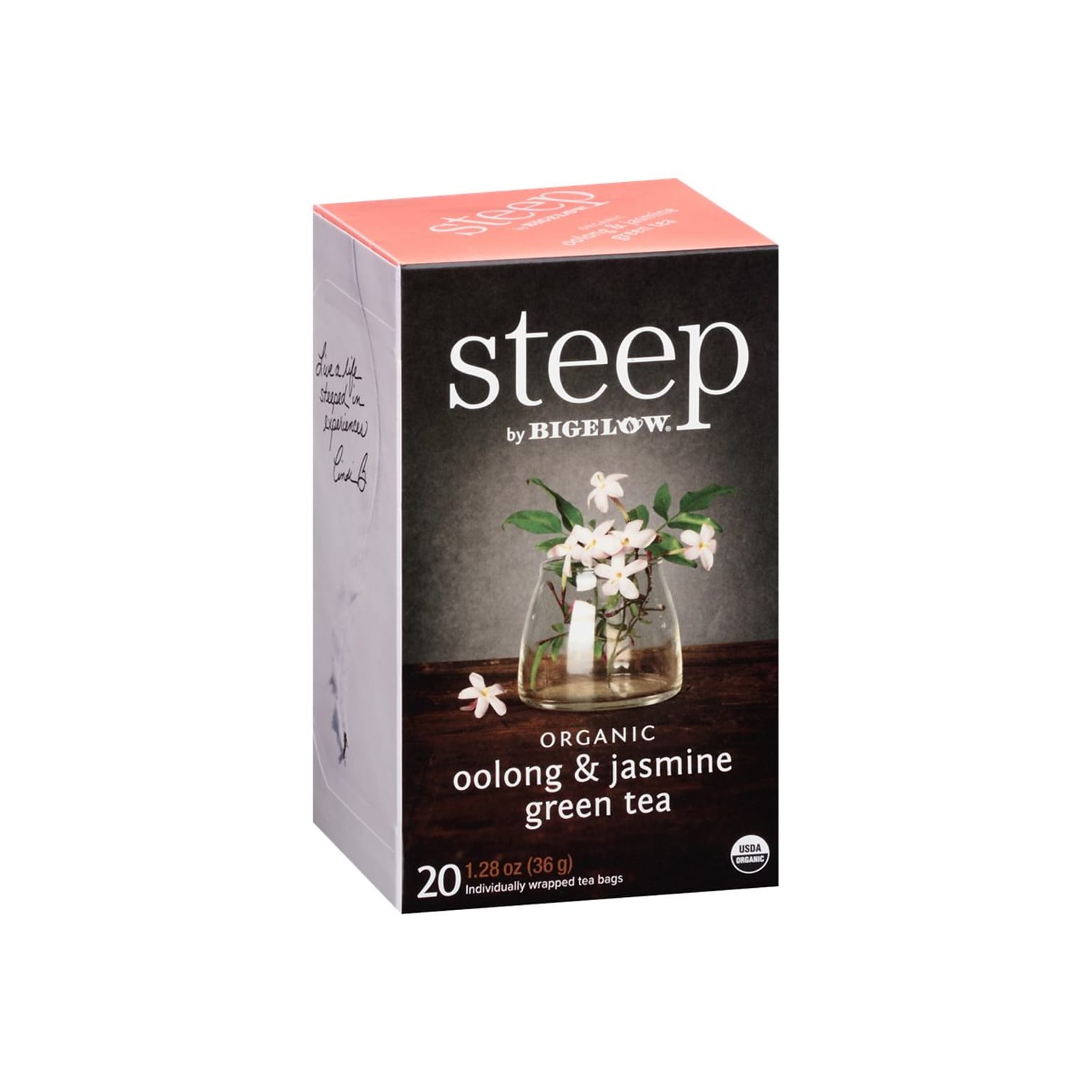 Steep Oolong and Jasmine Tea Bags, 20/Box (17714)