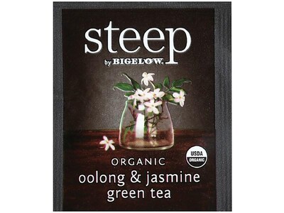 Steep Oolong and Jasmine Tea Bags, 20/Box (17714)