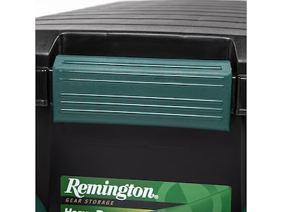 Remington 169 Quart Storage Container, Plastic, Black (296003)