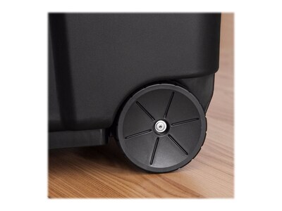 Remington 169 Quart Storage Container, Plastic, Black (296003)