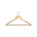 Honey-Can-Do Wood Clothes Hangers, Maple, 10/Pack (HNG-01366)