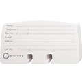 Rolodex Rotary Cards, White, 100/Pack (67553)