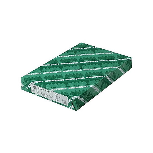 Jam Paper Vellum Bristol Tabloid Cardstock, 11 x 17, 110lb Green, 50 Sheets/Pack