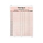 Tabbies Patient 1-Part Privacy Sign-In Sheets, 125/Pack (14530)
