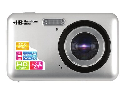 Hamilton Buhl CAMERA-DC2 12 Megapixels Point & Shoot Camera, Silver