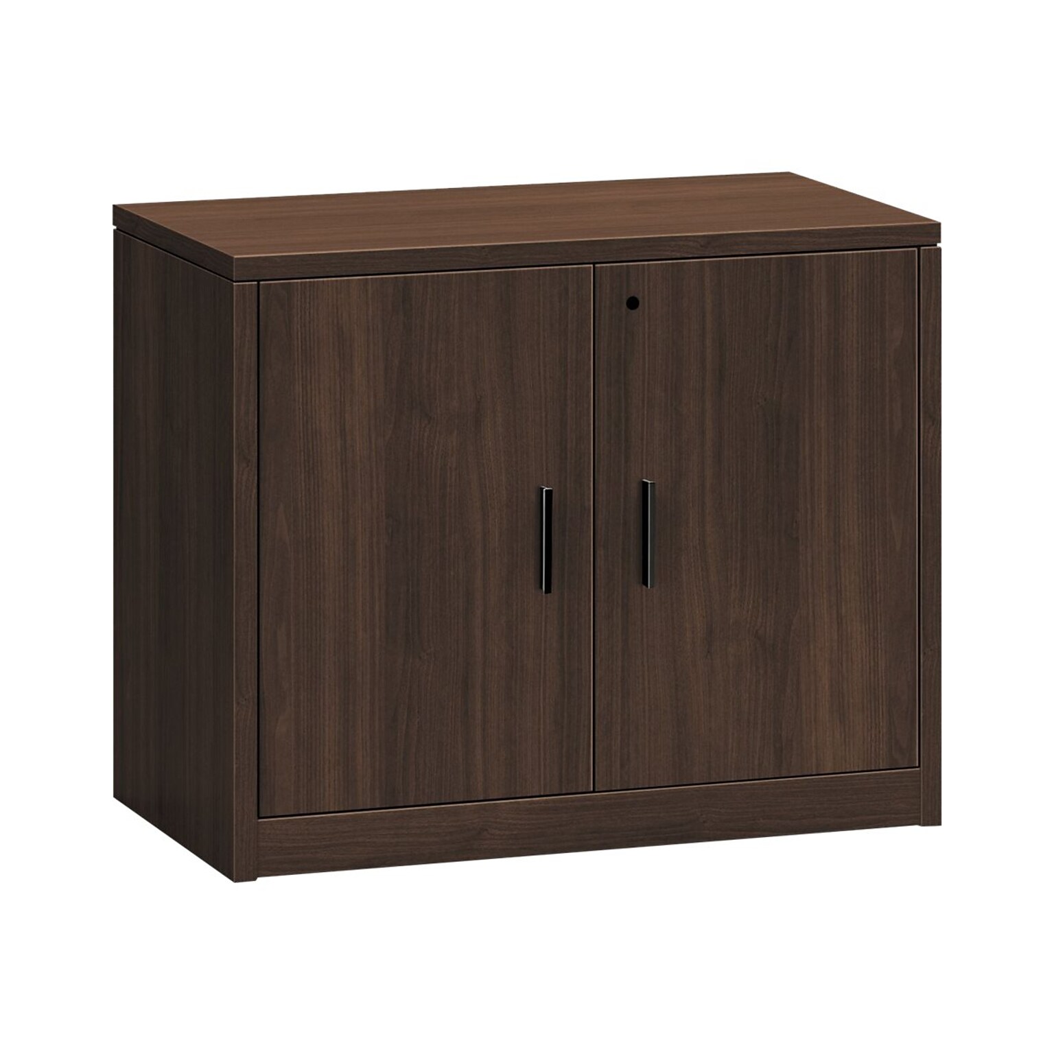 HON 10500 Series 29.5 Laminated Wood Storage Cabinet with 2 Shelves, Mocha (H105291.MOCHMOCH)