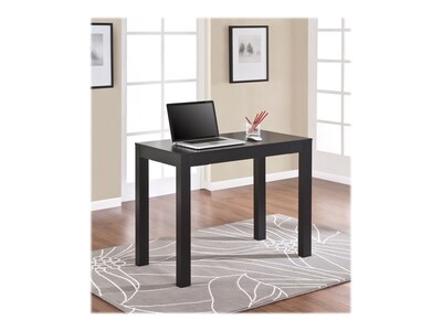 Ameriwood Home Parsons 39" W Desk with Drawer, Black Oak (9178396)