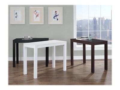 Ameriwood Home Parsons 39" W Desk with Drawer, Black Oak (9178396)