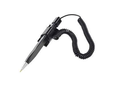 MMF Industries Wedgy Secure Counter Top Pen, Fine Point, Black Ink (25828604)