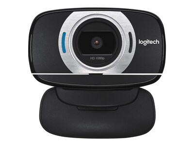 Logitech C615 1080p Portable Webcam, 8 Megapixels, Black (960-000733)