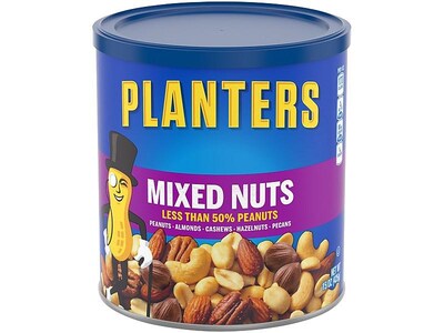 Planters Mixed Nuts, Variety, 15 Oz. (001670)