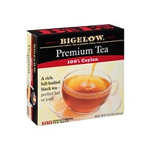 Bigelow Premium Ceylon Tea Bags, 100/Box (00351)