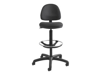 Safco Precision Polyester/Olefin Computer and Desk Chair, Black (3401BL)