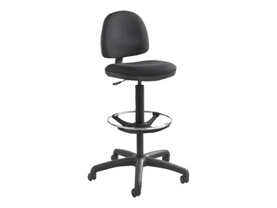 Safco Precision Polyester/Olefin Computer and Desk Chair, Black (3401BL)