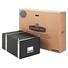 Bankers Box® Staxonsteel File Storage Drawers, Stackable, Legal Size, Black, 6/Carton (00512)