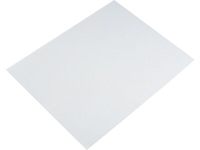 Pacon Four-Ply Poster Board, White - 22 x 28 - Pack of 25