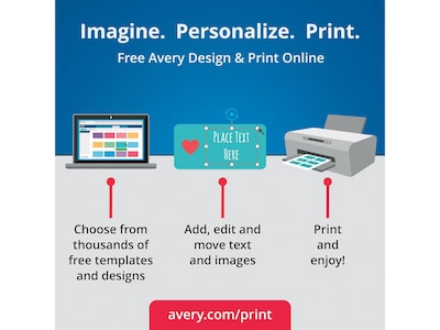Avery Tri-Fold Matte Brochure Paper, 8.5" x 11", 100 Sheets/Pack (08324)