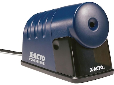 X-ACTO Powerhouse Electric Pencil Sharpener, Blue (1792)