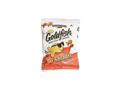 Goldfish Cheddar Crackers, 1.5 oz., 72 Packs/Box (CAM13539)