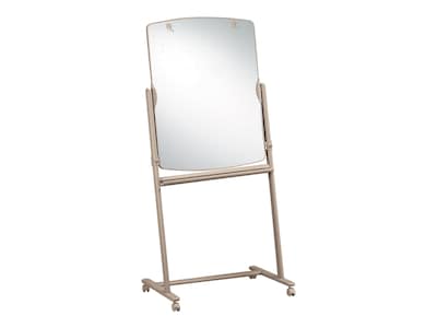 Quartet Reversible Total Erase Dry-Erase Whiteboard, Steel Frame, 41 x 31 (300TE)