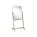 Quartet Reversible Total Erase Dry-Erase Whiteboard, Steel Frame, 41 x 31 (300TE)