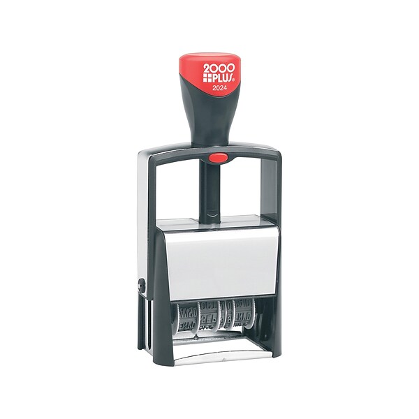2000 PLUS® Classic Line Dater, Message/Date, Black Ink (011227)