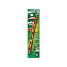 Dixon Ticonderoga Colored Pencils, Carmine Red, Dozen (14259)