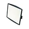 Fellowes Partition Additions Graphite Dry-Erase Whiteboard, Plastic Frame, 1 x 1 (75905)