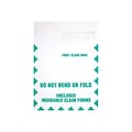 Quality Park Health Claim Insurance Self Seal Catalog Envelopes, 9 x 12.5, White Wove, 100/Box (QU