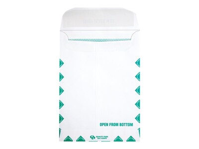 Quality Park Health Claim Insurance Self Seal Catalog Envelopes, 9 x 12.5, White Wove, 100/Box (QU
