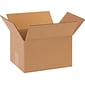 10" x 8" x 6" Standard Shipping Boxes, 32 ECT, Kraft, 25/Bundle (100806)