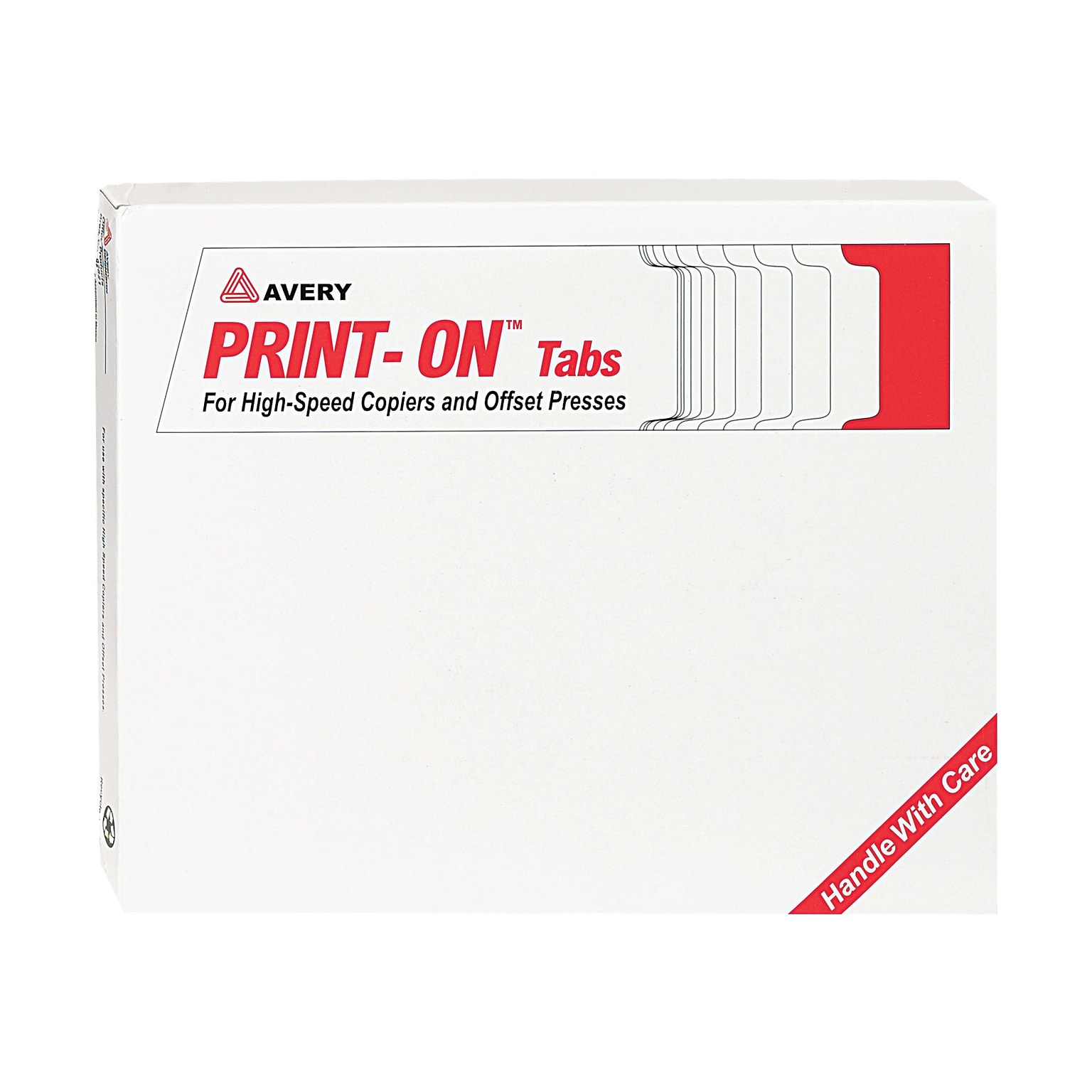 Avery Copier Tab Dividers, Single Reverse Collated, 5-Tab, White, 30 Sets/Box (20416)