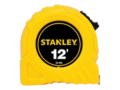 Stanley 12 ft. Tape Measure, Polymer (30-485)