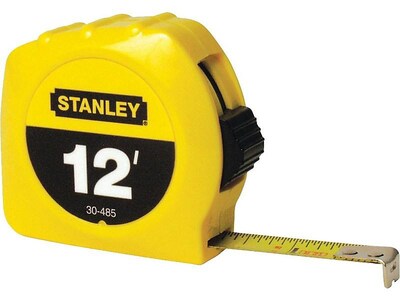 Stanley 12 ft. Tape Measure, Polymer (30-485)